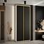 Schrank 45 Canaris 1 110 weiß/schwarz/gold,5