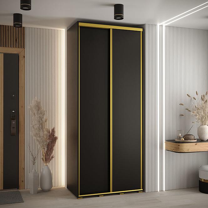 Schrank 45 Canaris 1 110 schwarz/gold