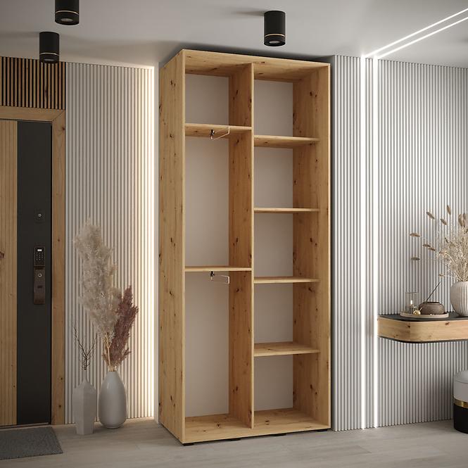 Schrank 45 Canaris 1 120 artisan/schwarz/schwarz