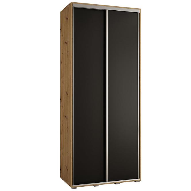 Schrank 45 Canaris 1 120 artisan/schwarz/silver