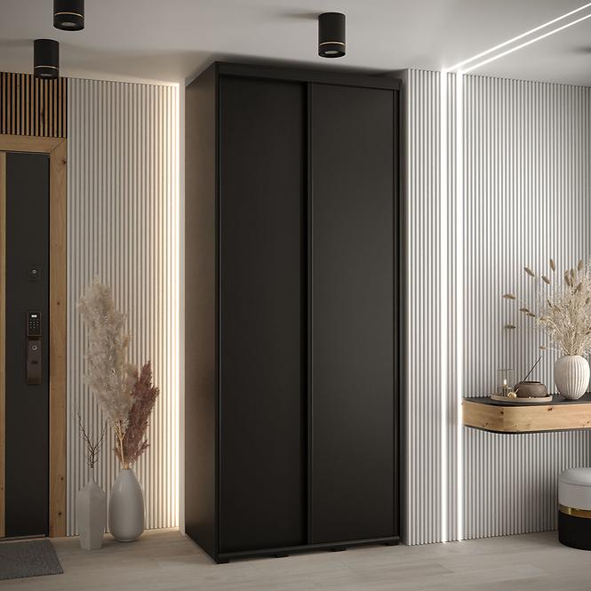 Schrank 45 Canaris 1 120 schwarz/schwarz