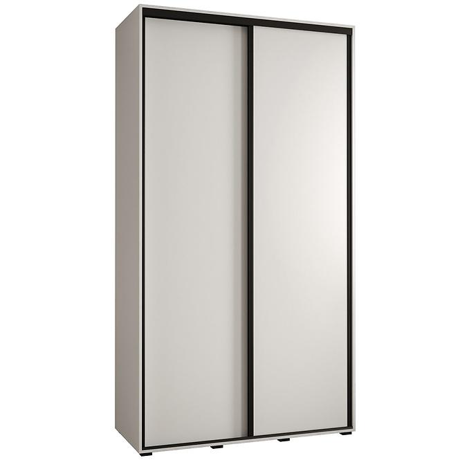 Schrank 45 Canaris 1 130 weiß/schwarz