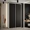Schrank 45 Canaris 1 130 weiß/schwarz/silver,4