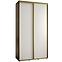 Schrank 45 Canaris 1 130 schwarz/weiß/gold