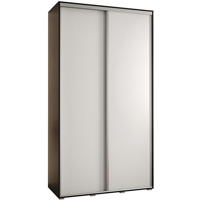 Schrank 45 Canaris 1 130 schwarz/weiß/silver