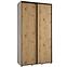 Schrank 45 Canaris 1 140 weiß/artisan/schwarz