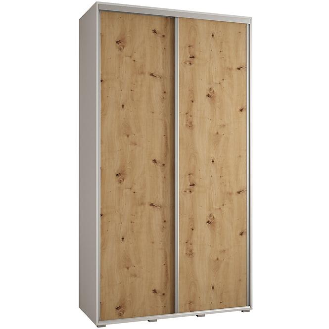 Schrank 45 Canaris 1 140 weiß/artisan/silver