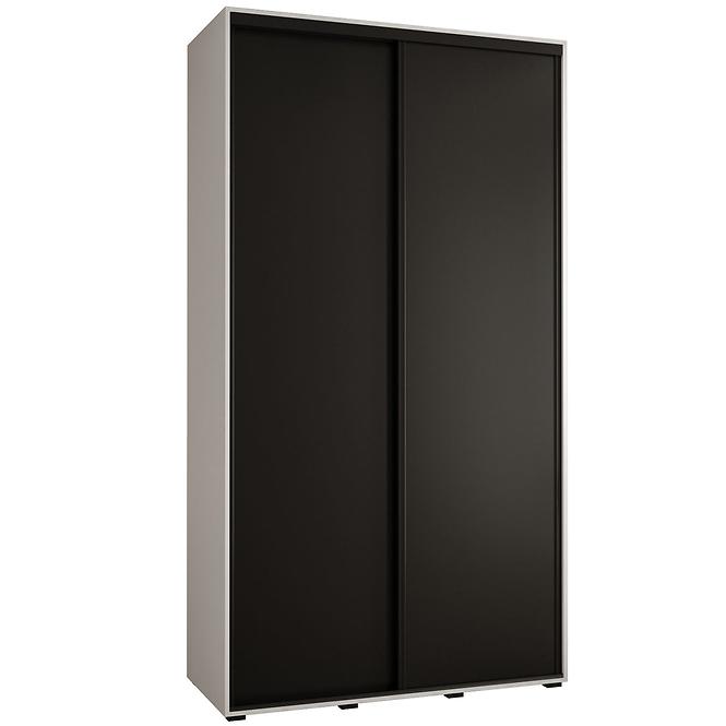 Schrank 45 Canaris 1 140 weiß/schwarz/schwarz
