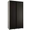 Schrank 45 Canaris 1 140 weiß/schwarz/schwarz