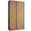 Schrank 45 Canaris 1 140 schwarz/artisan/silver