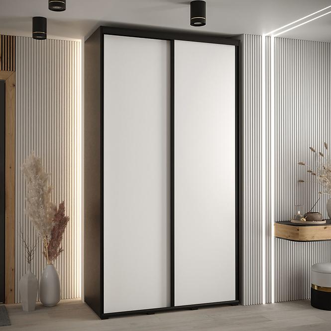 Schrank 45 Canaris 1 140 schwarz/weiß/schwarz