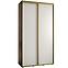 Schrank 45 Canaris 1 140 schwarz/weiß/gold