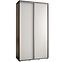 Schrank 45 Canaris 1 140 schwarz/weiß/silver