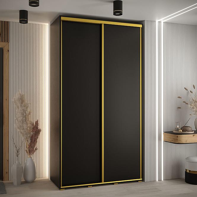 Schrank 45 Canaris 1 140 schwarz/gold