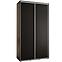 Schrank 45 Canaris 1 140 schwarz/silver