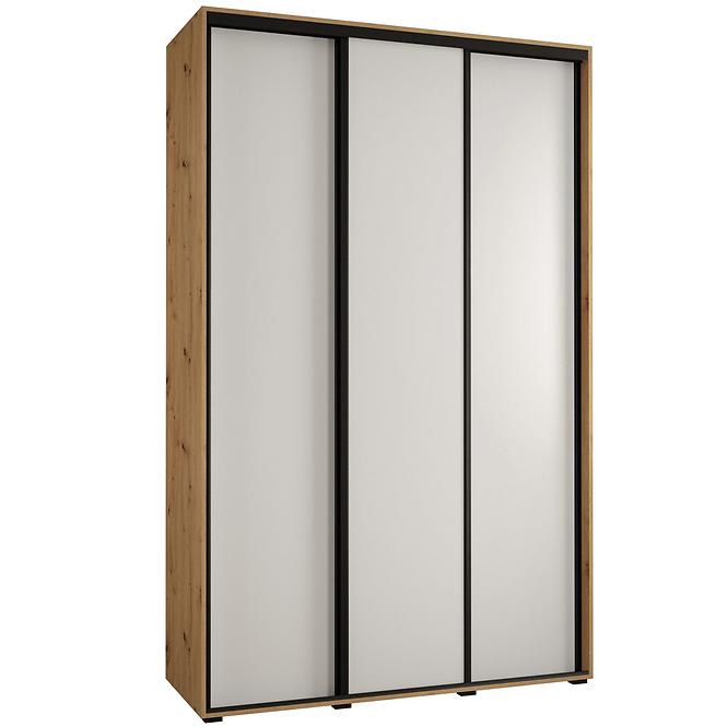 Schrank 45 Canaris 1 150 artisan/weiß/schwarz