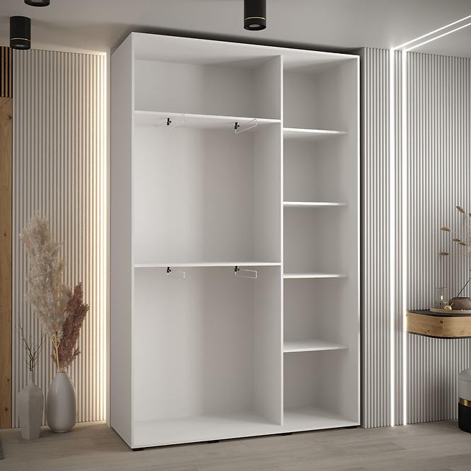 Schrank 45 Canaris 1 150 weiß/schwarz