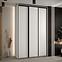 Schrank 45 Canaris 1 150 weiß/schwarz,4