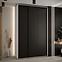 Schrank 45 Canaris 1 150 weiß/schwarz/schwarz,4