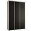 Schrank 45 Canaris 1 150 weiß/schwarz/silver