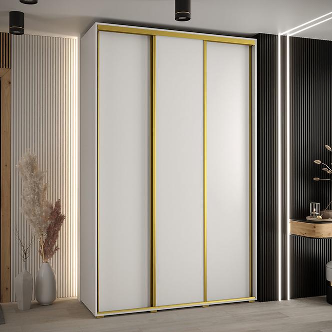 Schrank 45 Canaris 1 150 weiß/gold