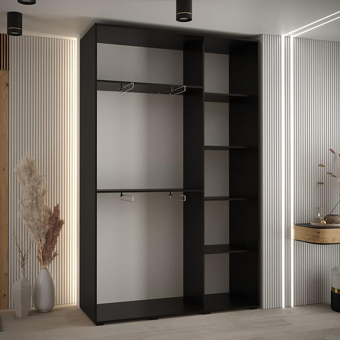 Schrank 45 Canaris 1 150 schwarz/weiß/schwarz