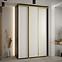 Schrank 45 Canaris 1 150 schwarz/weiß/gold,4