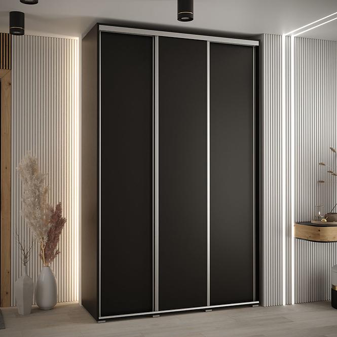 Schrank 45 Canaris 1 150 schwarz/silver