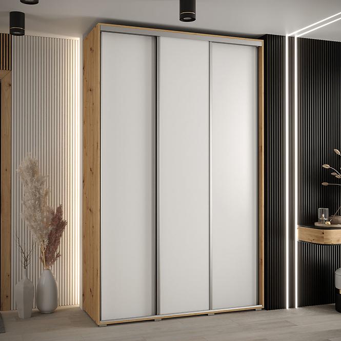 Schrank 45 Canaris 1 160 artisan/weiß/silver