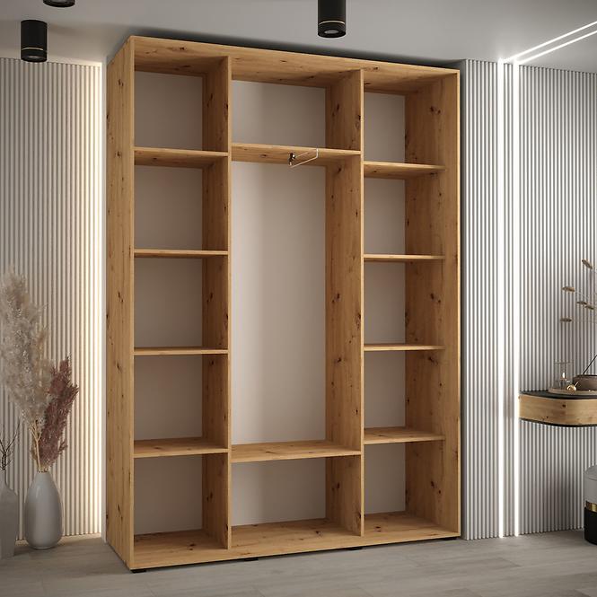 Schrank 45 Canaris 1 160 artisan/schwarz/schwarz