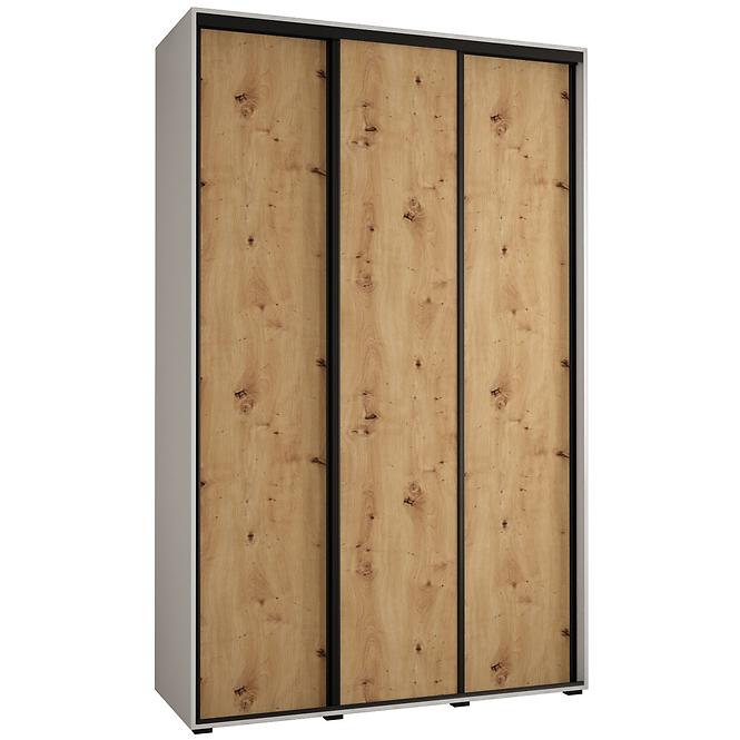 Schrank 45 Canaris 1 160 weiß/artisan/schwarz