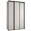 Schrank 45 Canaris 1 160 weiß/schwarz