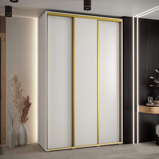 Schrank 45 Canaris 1 160 weiß/gold
