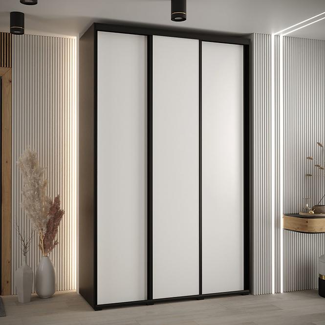 Schrank 45 Canaris 1 160 schwarz/weiß/schwarz
