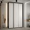Schrank 45 Canaris 1 160 schwarz/weiß/silver,5