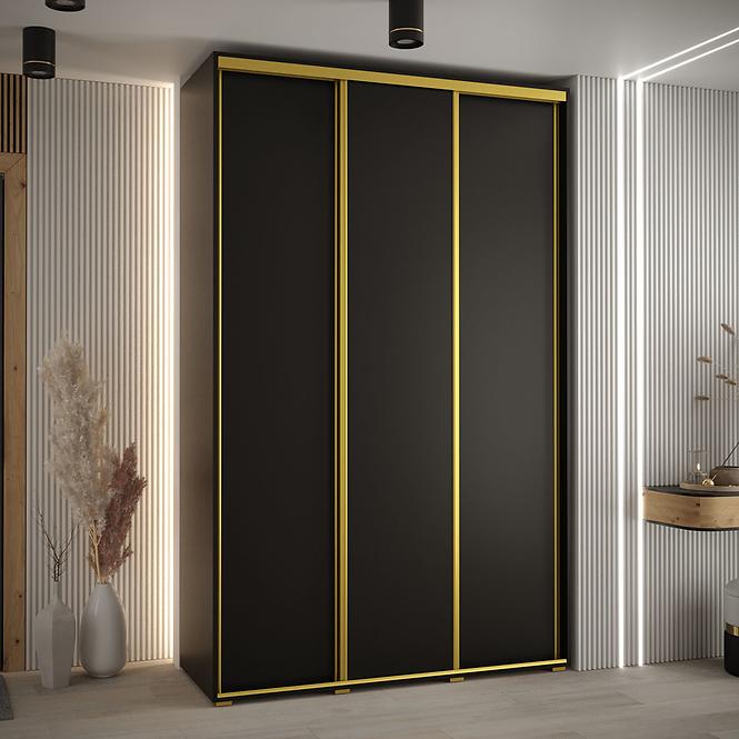 Schrank 45 Canaris 1 160 schwarz/gold