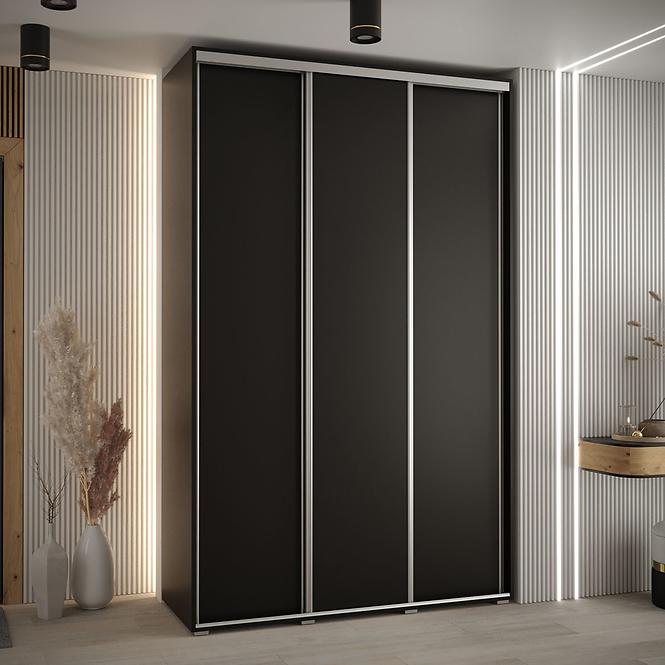 Schrank 45 Canaris 1 160 schwarz/silver