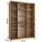 Schrank 45 Canaris 1 170 weiß/schwarz,2