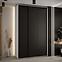 Schrank 45 Canaris 1 170 weiß/schwarz/schwarz,5