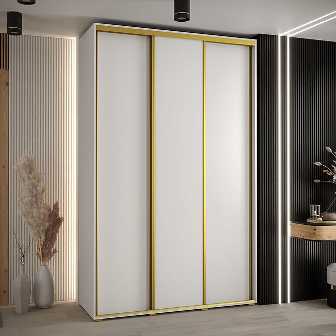 Schrank 45 Canaris 1 170 weiß/gold