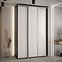 Schrank 45 Canaris 1 170 schwarz/weiß/silver,5