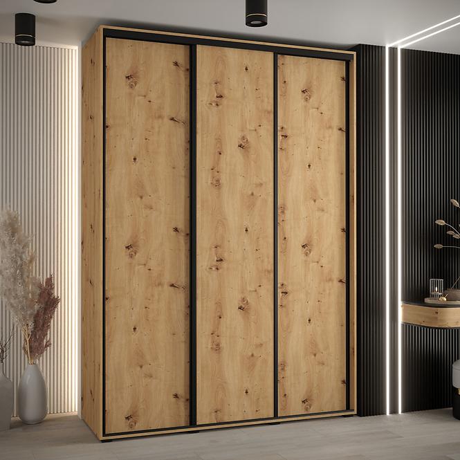 Schrank 45 Canaris 1 180 artisan/schwarz