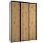 Schrank 45 Canaris 1 180 weiß/artisan/schwarz