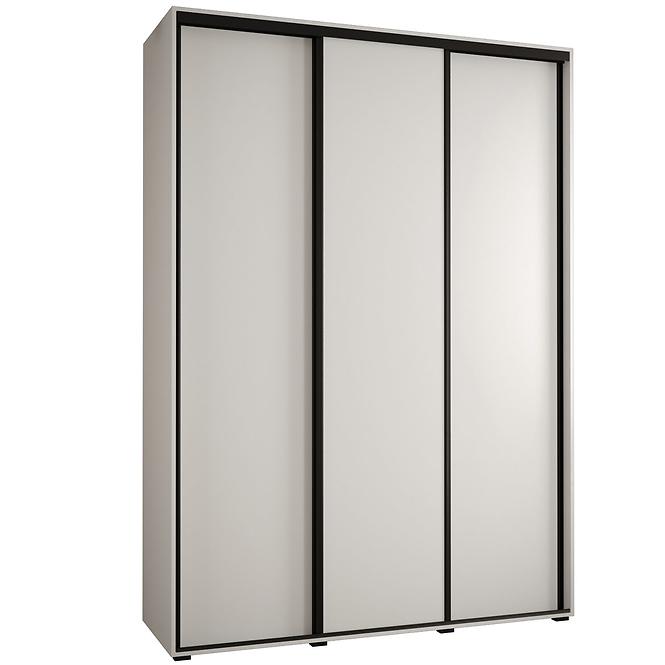 Schrank 45 Canaris 1 180 weiß/schwarz