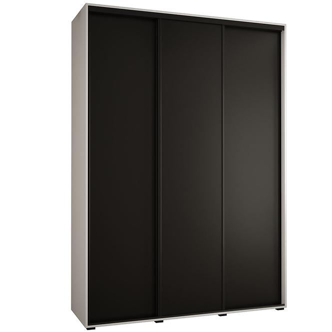 Schrank 45 Canaris 1 180 weiß/schwarz/schwarz