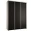 Schrank 45 Canaris 1 180 weiß/schwarz/silver