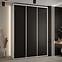 Schrank 45 Canaris 1 180 weiß/schwarz/silver,5