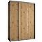 Schrank 45 Canaris 1 180 schwarz/artisan/silver