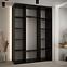 Schrank 45 Canaris 1 180 schwarz/weiß/schwarz,4