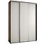Schrank 45 Canaris 1 180 schwarz/weiß/silver